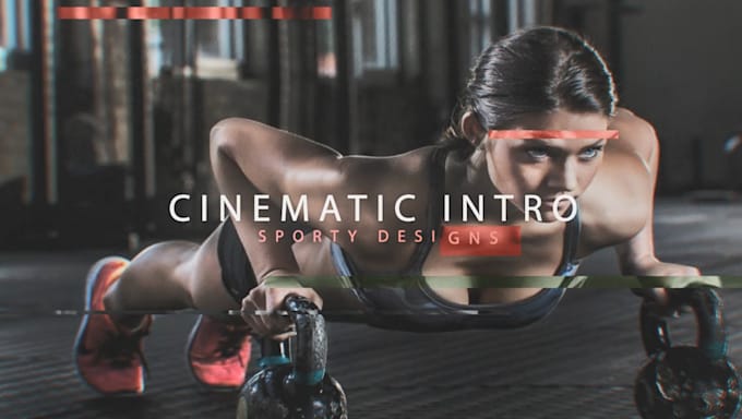 create this cinematic glitch intro, trailer, teaser video