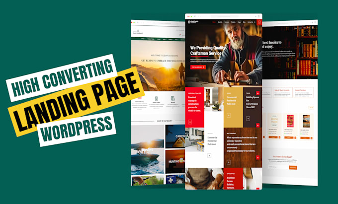 do responsive landing page design with elementor pro