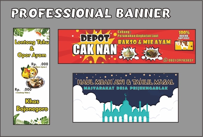 Design A Professional Banner Header Ads Cover Roll Banner By Hasan Art Fiverr Logo yg diinginkan ada gambar icon (mangkuk mie ayam atau kartun orang) sebagai simbol brand perusahaan. cover roll banner by hasan art fiverr