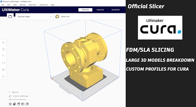 slice 3d models for 3d printing