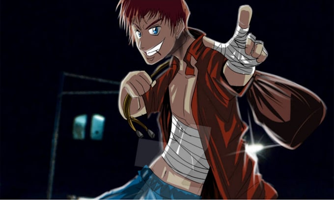 make you an anime style character design