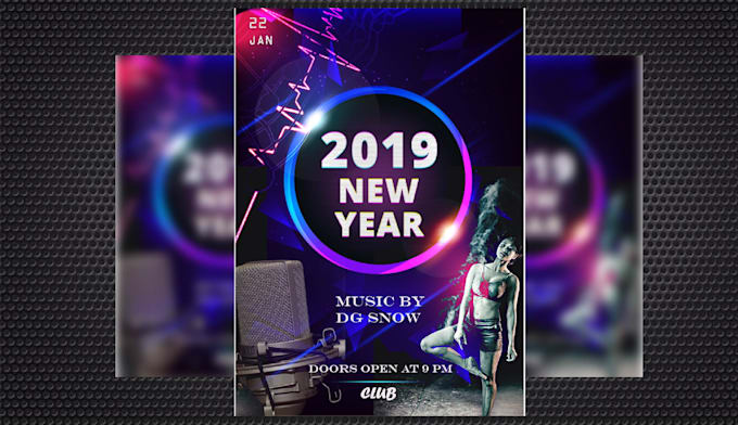 design any kind of flyer within 24 hrs