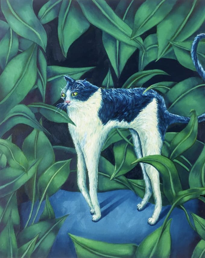 Do A Weird Oil Painting Of Your Pet By Oliviadipaolo
