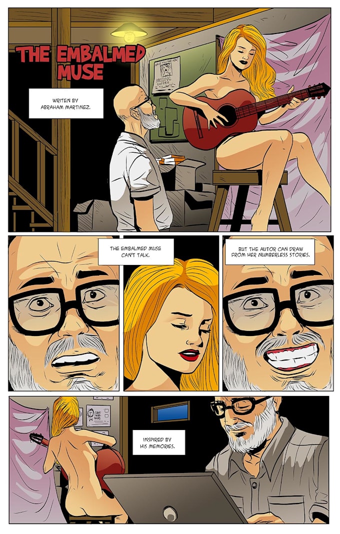 do one page comic story