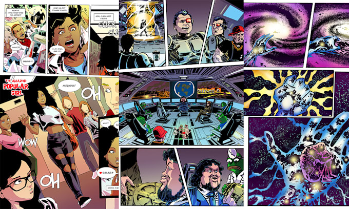 do one page comic story