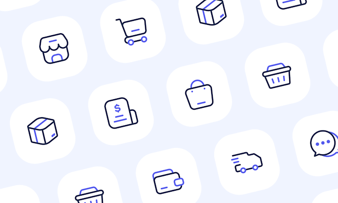 make unique and custom line icon illustration