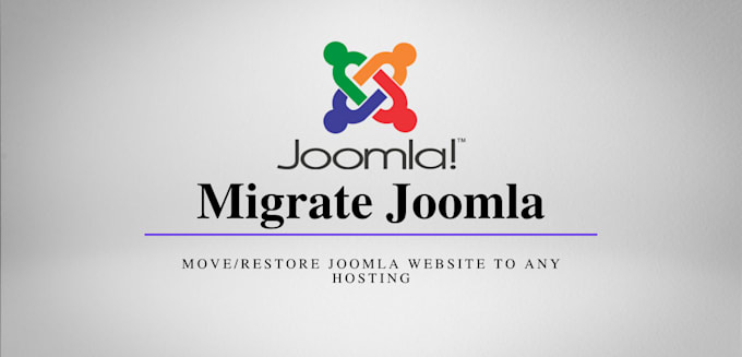 migrate or restore your joomla website