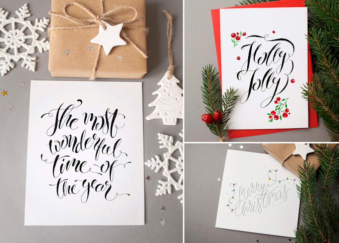 Do hand lettering and typography design by Scripnicova | Fiverr