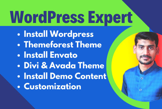 install configure and customize your wordpress theme