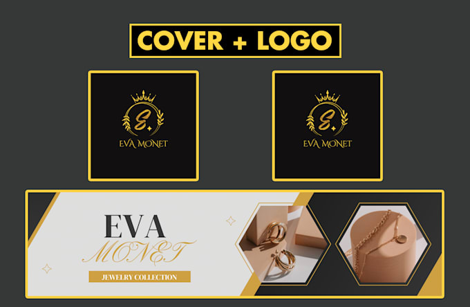 design banner and logo for shopify, etsy, ebay and amazon