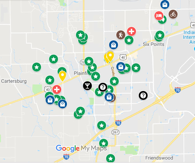 Map your route in google maps or road warrior by Ycggfli | Fiverr