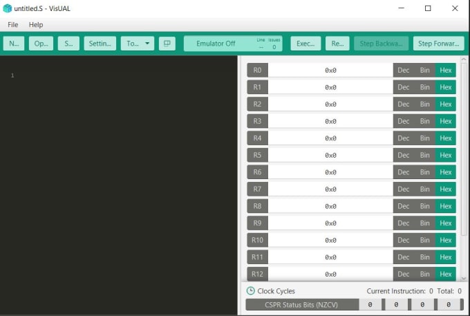 visual arm emulator visual arm emulator