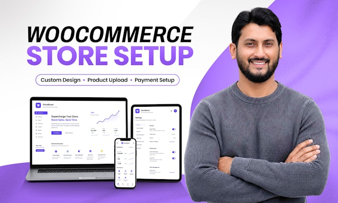 build a woocommerce ecommerce website or online store