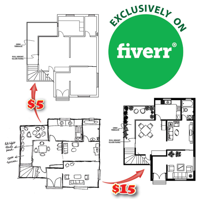 Redraw or convert pdf old drawing floor plan in revit or