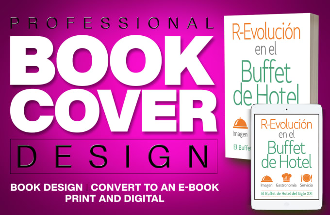 design a professional cover for your ebook or print book