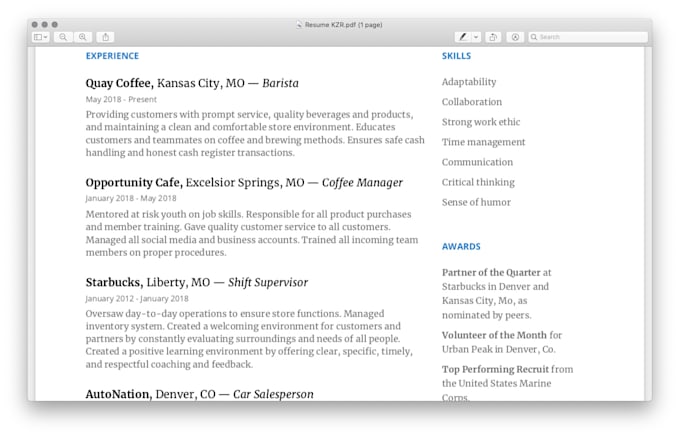 Write Resumes To Land You The Job By Kelleyrowe