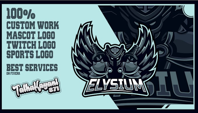 best design your twitch, gaming, esports, sports mascot logo