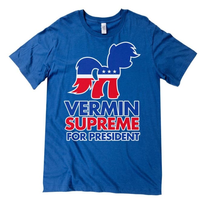 vermin supreme shirt