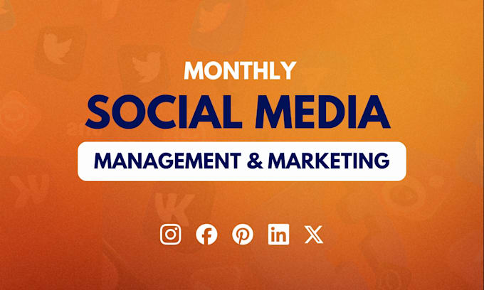 be your social media manager and content creator