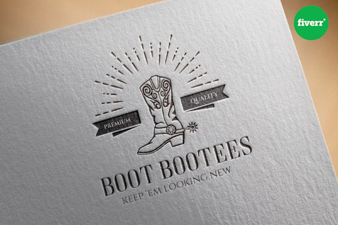 design a professional vintage retro badge logo
