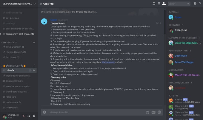 Help You With Discord Bots And Anything Else By Mlgsnipernator
