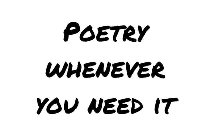 Write a short poem about whatever you want by Margar2799 | Fiverr