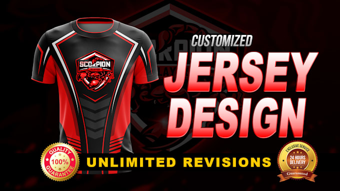 do custom jersey design or sublimation jersey