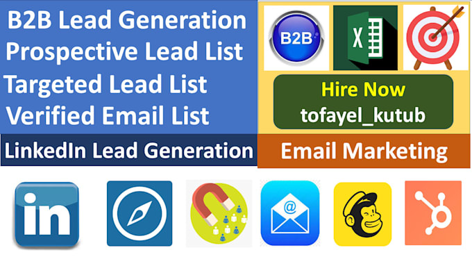 build targeted b2b lead generation and prospect email list