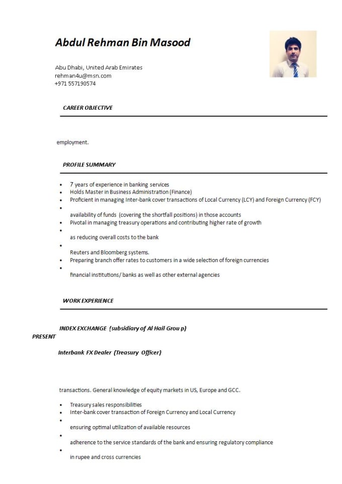 Writing Resume Cv And Cover Letter For You By Globalspotlight Fiverr