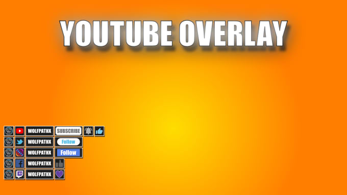 Create A Youtube Subscribe Animation Template By Wolfpathx