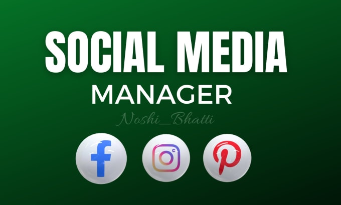 be your social media manager and content creator