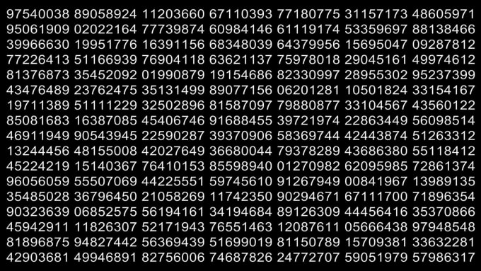 random number generator to text
