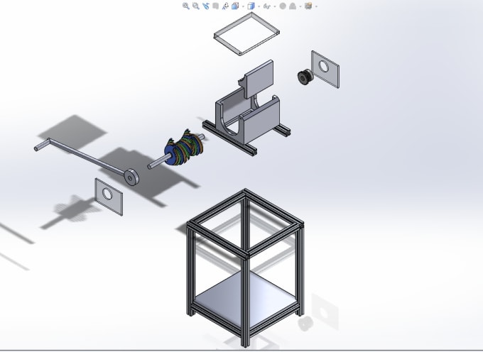 Create 3d Cad Files And Drawings On Solidworks By Mk7 Hmartinez