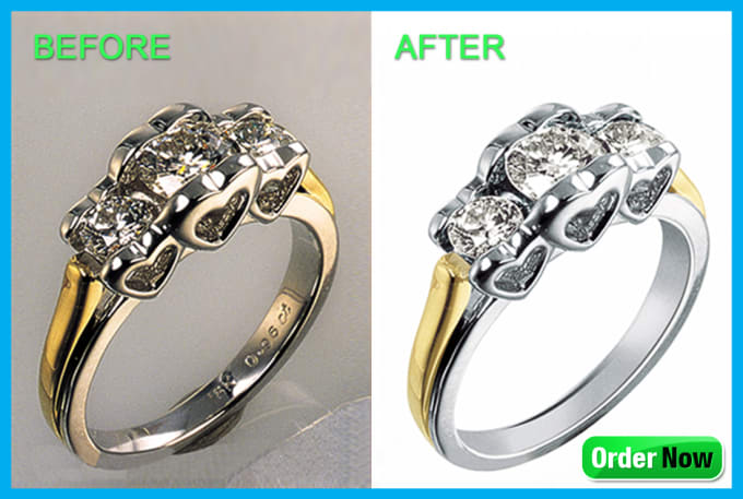 Do jewelry retouching and background removal by Kaysar_faruk | Fiverr