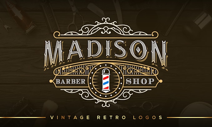 design vintage retro logo with free vector files
