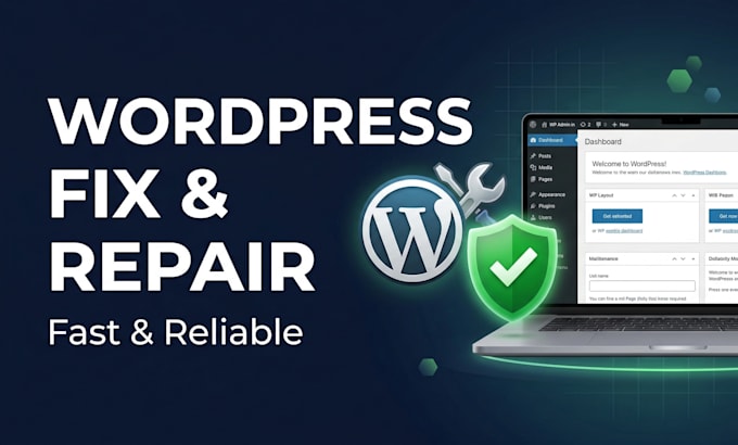 fix your wordpress website errors, bugs and issues fast