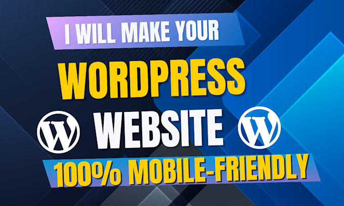 make your website mobile responsive, friendly, mobile optimized