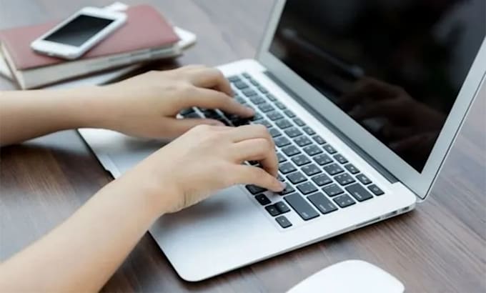 do data entry, typing and drafting