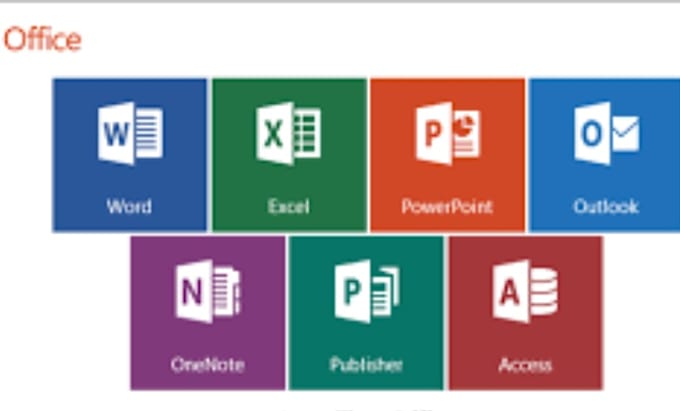 create office documents in word, excel, powerpoint, access