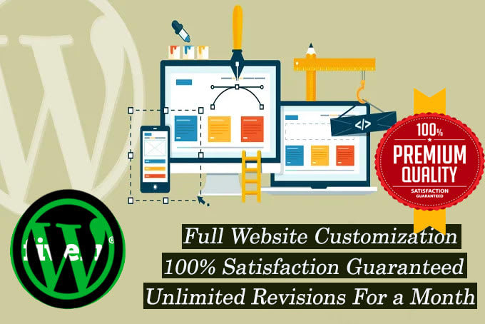 do wordpress website customization in 24 hour
