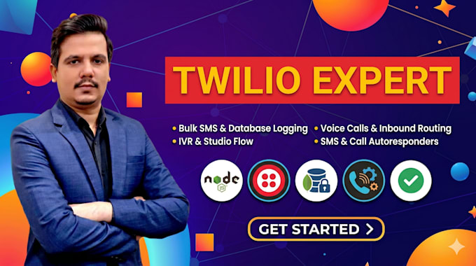 build twilio sms,bulk sms, voice calls, autoresponder