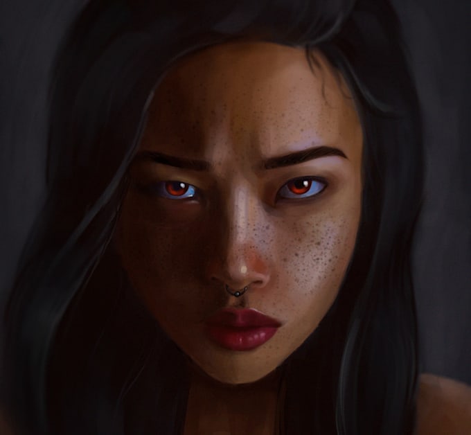 make beautiful portraits in different styles