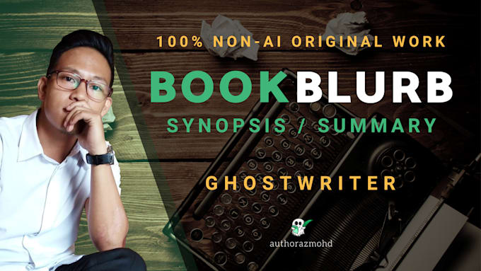 write engaging book blurb, summary or synopsis for your book