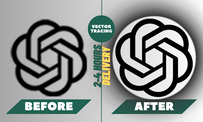 provide vector tracing services for logo, images, and illustrations