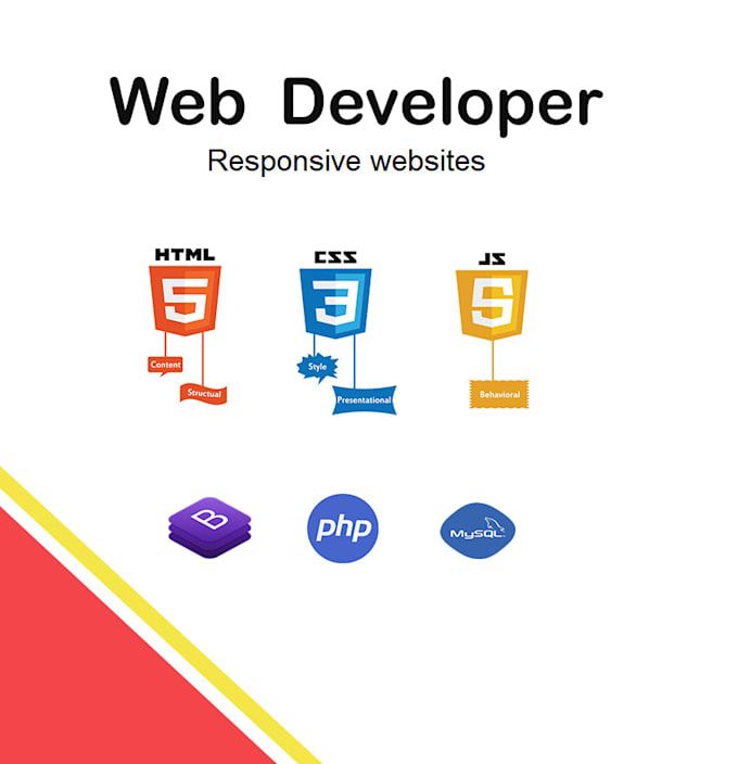 Develop responsive website in html,css,js,bs,php mysql by Kiran_dev ...