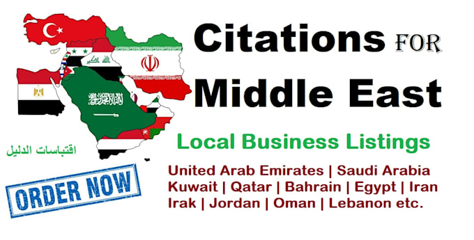 do best citations for saudi arabia, uae and all middle east