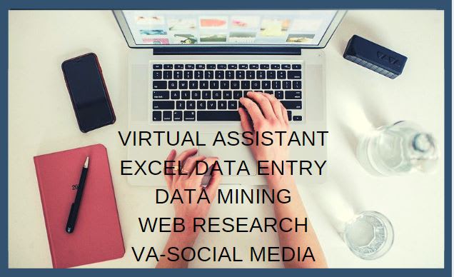 be your virtual assistant and typing job
