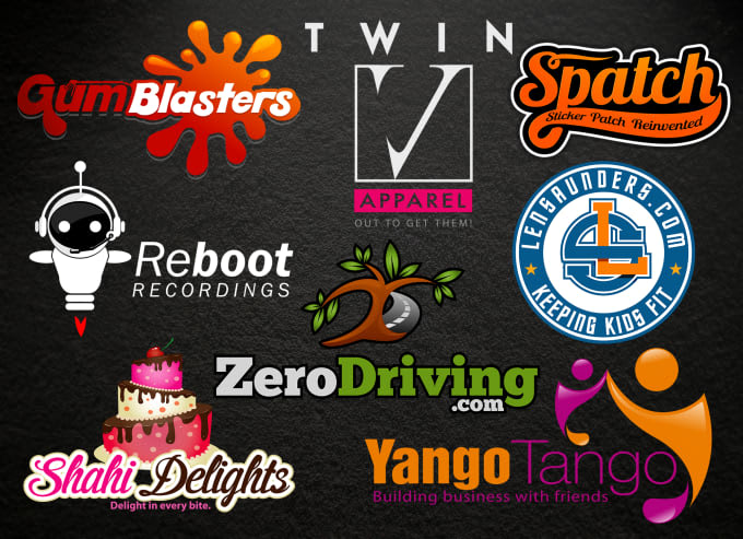 design a morden business logo with source files