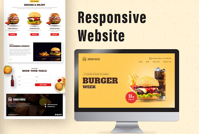 design and develop responsive website as per requirement