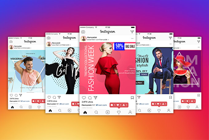 design a professional instragram banner